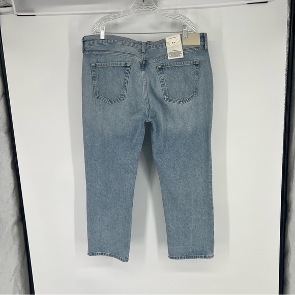 Citizens of Humanity Isla Low Rise Light Denim Straight Jeans in Spector 34 NWT - Picture 8 of 12